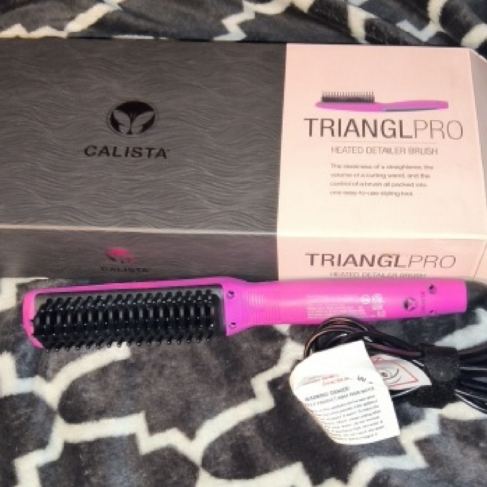 Triangl Pink Hair Styling Tool